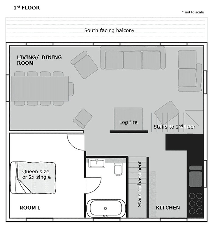 Chalet Isobel Plan Premier étage Châtel 