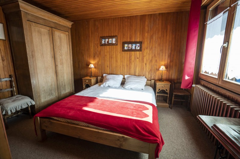 Chalet Jacrose Chambre lit double Châtel