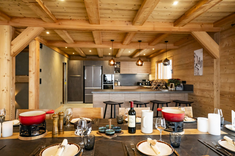 Chalet Juliette, Séjour, Salle à manger, Châtel 74