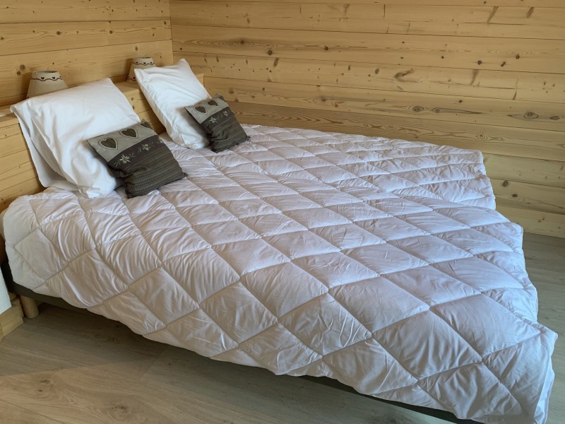 Chalet l'echo du morclan, Chambre 2 lits simples, Châtel Haute Savoie