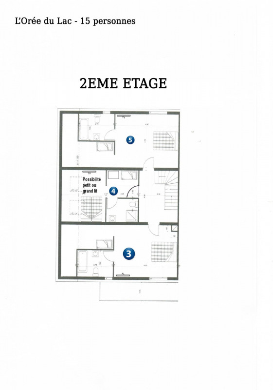 Chalet l'orée du lac, 2ième étage, Châtel Vonnes