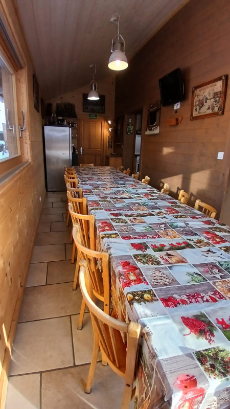 Chalet L'Orée du lac, Salle à manger, Châtel, Patinoire Chalet L'Orée du lac, Salle à manger, Châtel, Patinoire