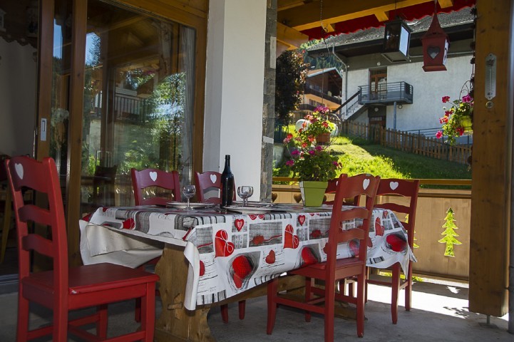 Chalet La Boule de Neige Balcon Châtel