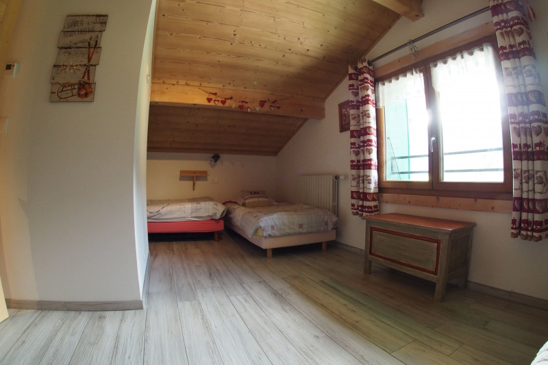 Chalet La Calèche, Chambre 4 lits simples, Châtel Alpes du Nord