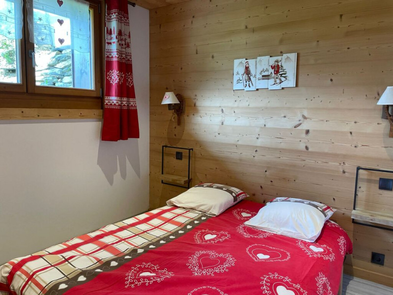 Chalet La Calèche, Chambre lit double, Châtel Télésièges