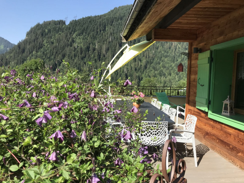 Chalet la Calèche, Terrasse ensoleillée, Châtel Portes du Soleil