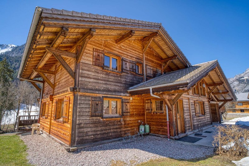 Chalet La Cascade extérieur Châtel 74