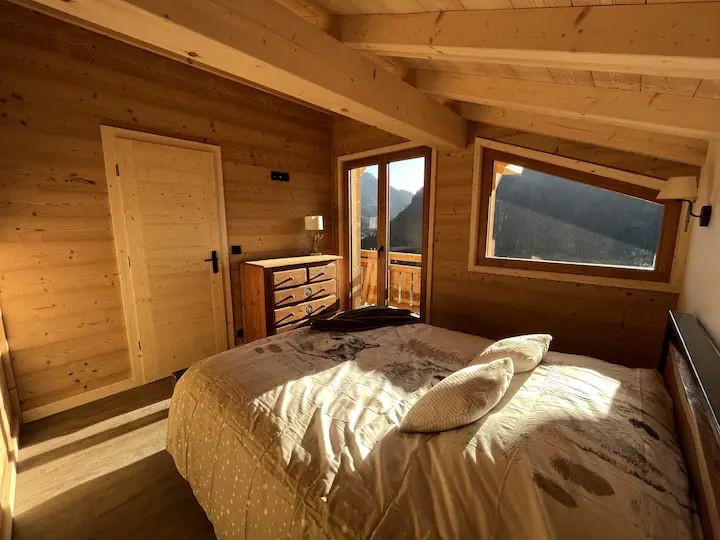 Chalet La Corniche 15 people Châtel, Bedroom 1 double bed, Holiday friends