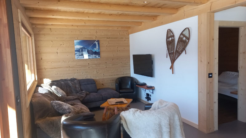 Chalet la Corniche 15 people, Linving Room Chatel Reservation