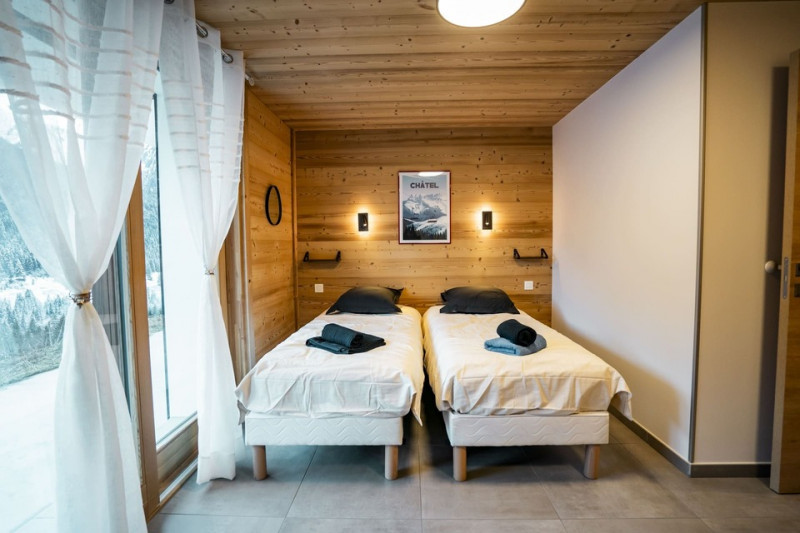 Chalet La Ferme de Delphine & François, chambre, Châtel Tourisme