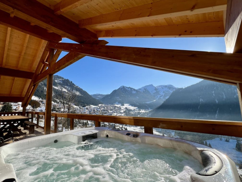 Chalet La Sapinette, Châtel, Jacuzzi, Soleil