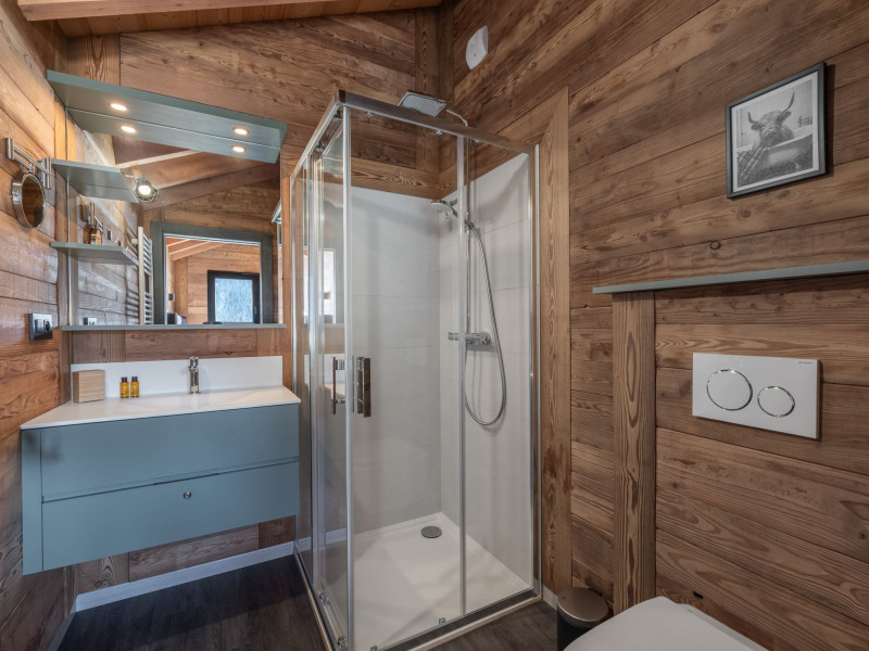 Chalet La Sapinette, Châtel, Salle de douche, Détente à la montagne