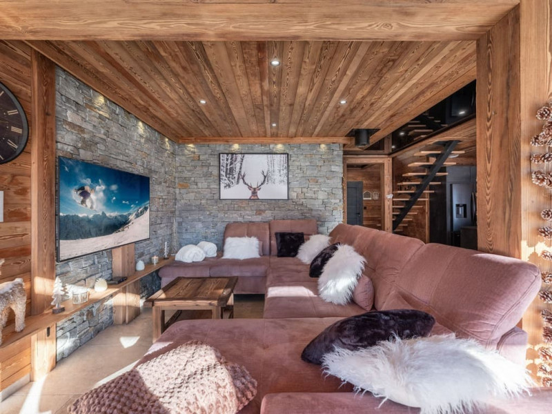 Chalet La Sapinette, Châtel, Salon, Escapade familiale