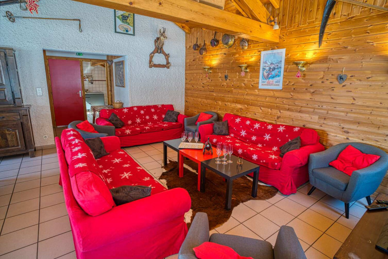 chalet la Savoyarde, Salon, Châtel Location de ski