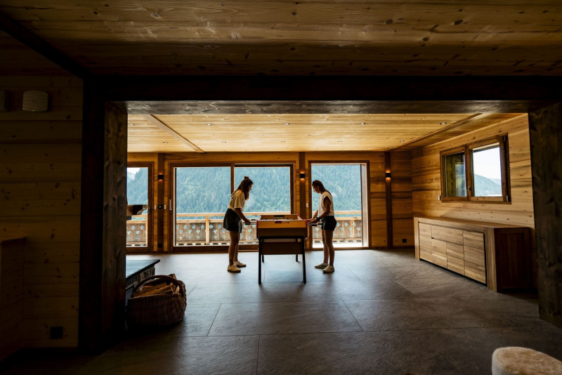 Chalet Laurentine, baby foot, Châtel ski neige Chalet Laurentine, baby foot, Châtel ski neige