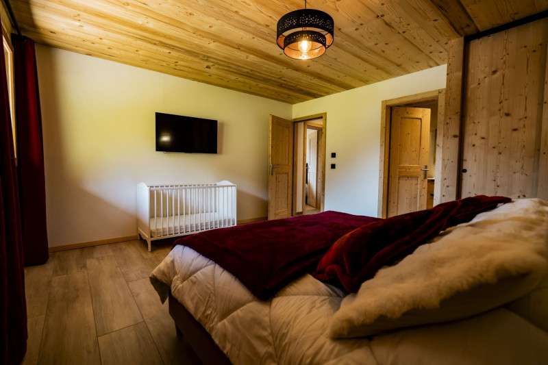 Chalet Laurentine, chambre double, Châtel Tourisme Chalet Laurentine, chambre double, Châtel Tourisme