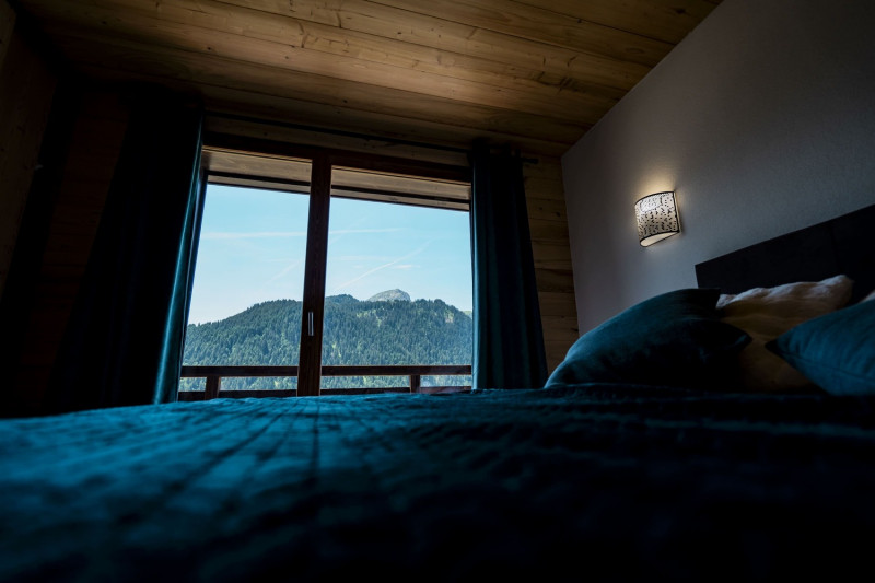 Chalet Laurentine, chambre double, Châtel vue montagne Chalet Laurentine, chambre double, Châtel vue montagne