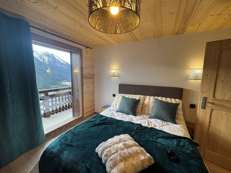 Chalet Laurentine, Châtel, Chambre avec balcon Chalet Laurentine, Châtel, Chambre avec balcon