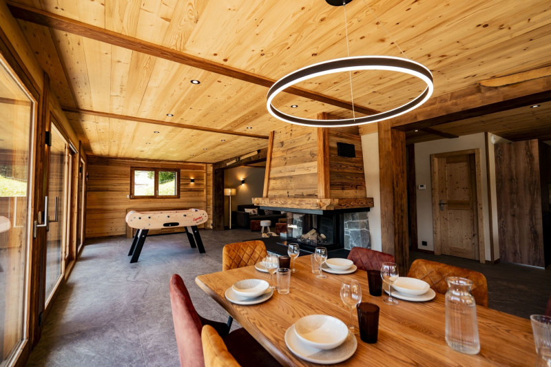 Chalet Laurentine, salle à manger, Châtel Les Portes du Soleil Chalet Laurentine, salle à manger, Châtel Les Portes du Soleil