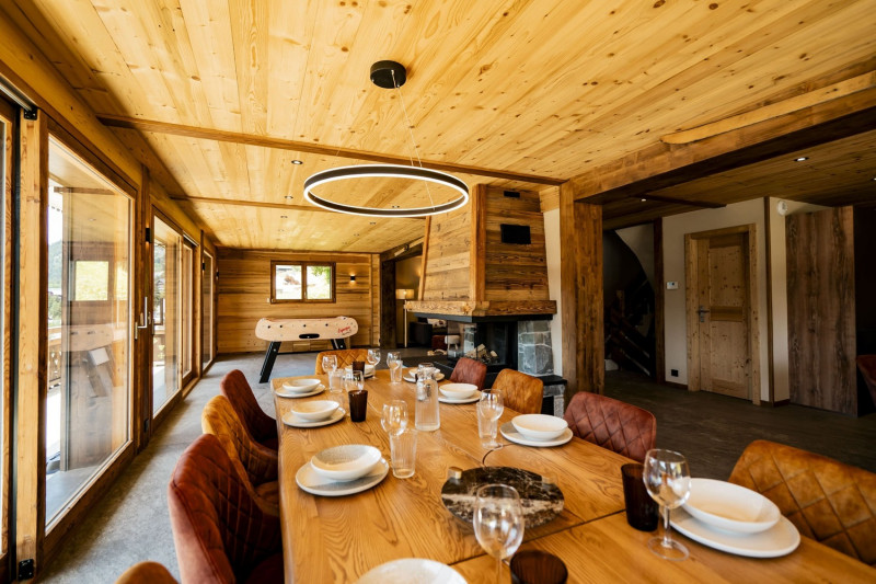 Chalet Laurentine, salle à manger, Châtel Tourisme 74390 Chalet Laurentine, salle à manger, Châtel Tourisme 74390