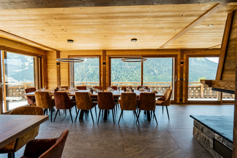 Chalet Laurentine, salle à manger, Châtel Tourisme Chalet Laurentine, salle à manger, Châtel Tourisme