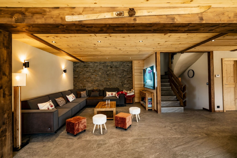Chalet Laurentine, salon, Châtel montagne ski Chalet Laurentine, salon, Châtel montagne ski