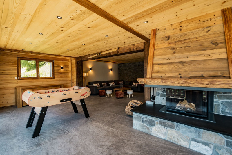 Chalet Laurentine, salon, Châtel ski neige soleil Chalet Laurentine, salon, Châtel ski neige soleil