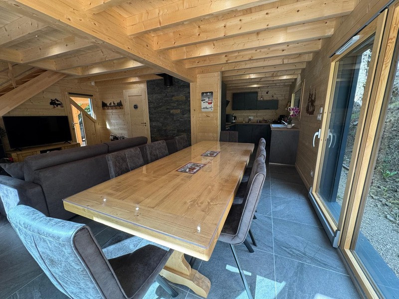 Chalet le Bancky, Dining-room, Châtel Ski rental