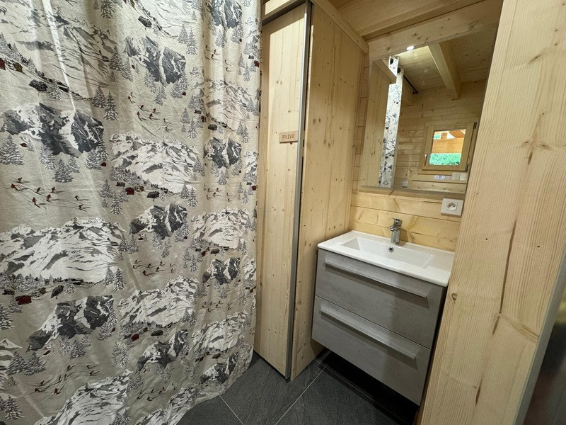 Chalet le Bancky, Shower room with WC and laundry, Châtel Haute-Savoie