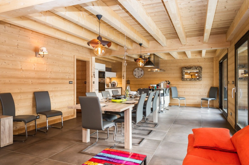Chalet Le Bois Brulé, salle à manger, Châtel Vallée d'Abondance