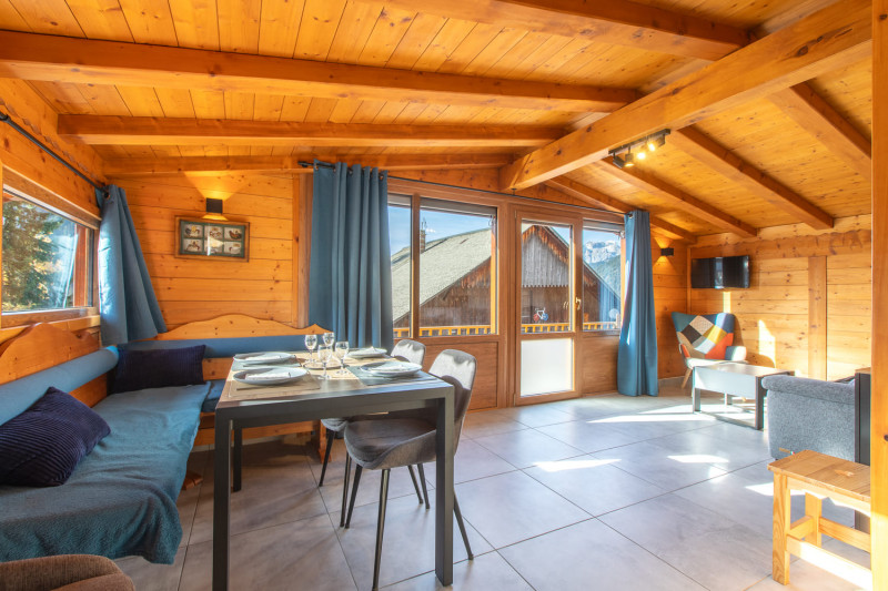 Chalet Le Choucas, Châtel, Séjour, Paysages enneigés