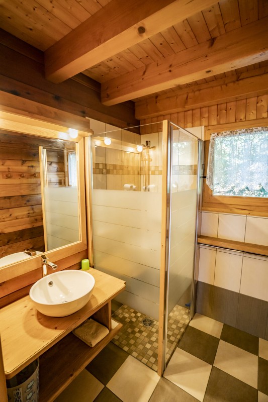 Chalet Le Muverant Shower room Châtel 74