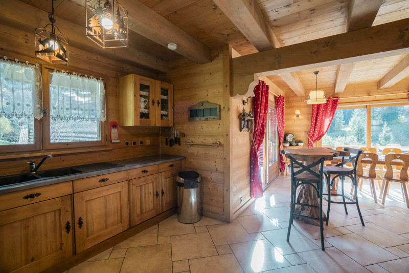 Chalet Le Noisetier, cuisine équipée, Châtel Vallée d'Abondance