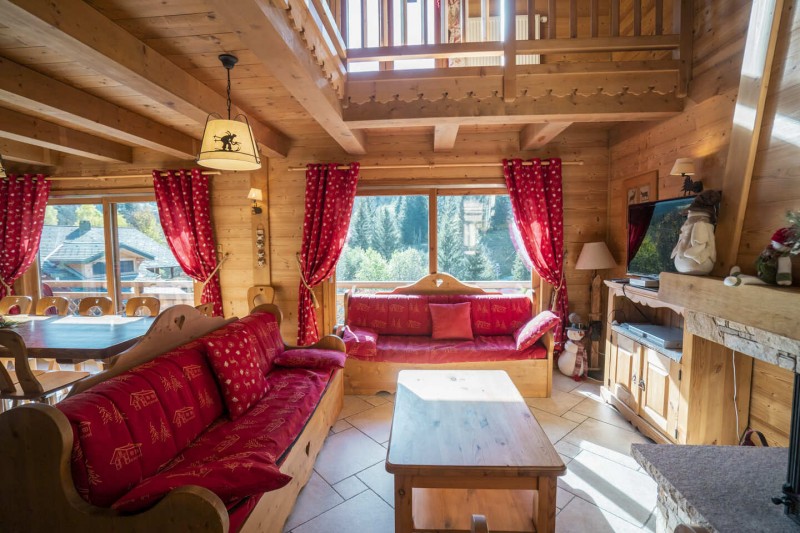 Chalet Le Noisetier Séjour Châtel 74