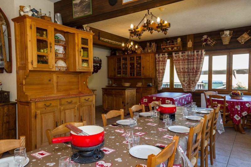 Chalet Le Petit Cornillon, Dining room, Châtel 74