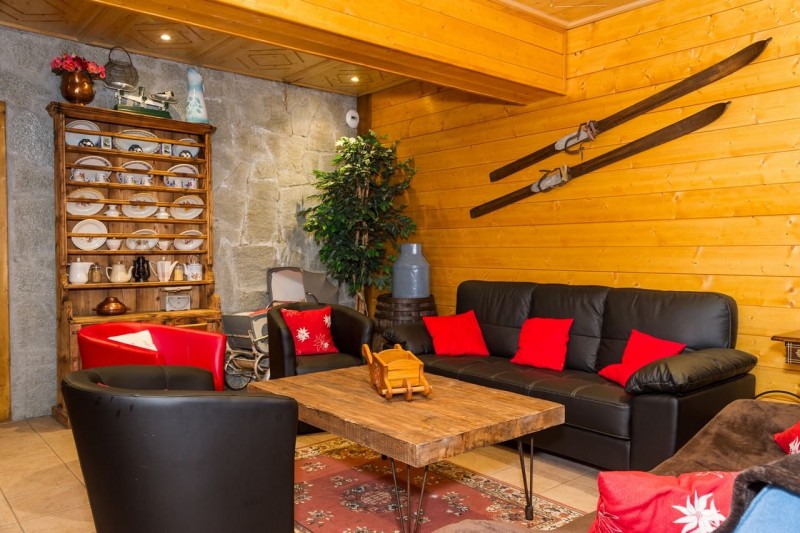 Chalet Le Petit Cornillon, Living room, Châtel