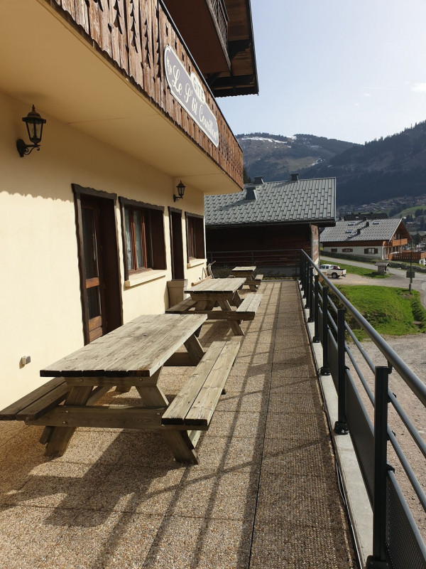 Chalet Le Petit Cornillon, terrasse, Châtel Les Portes du Soleil