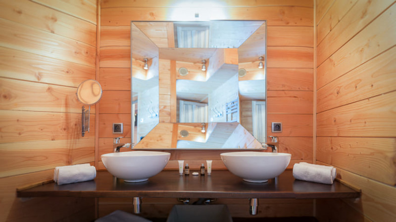 Chalet le Savoyard, Salle de bain, Châtel Vacances détente