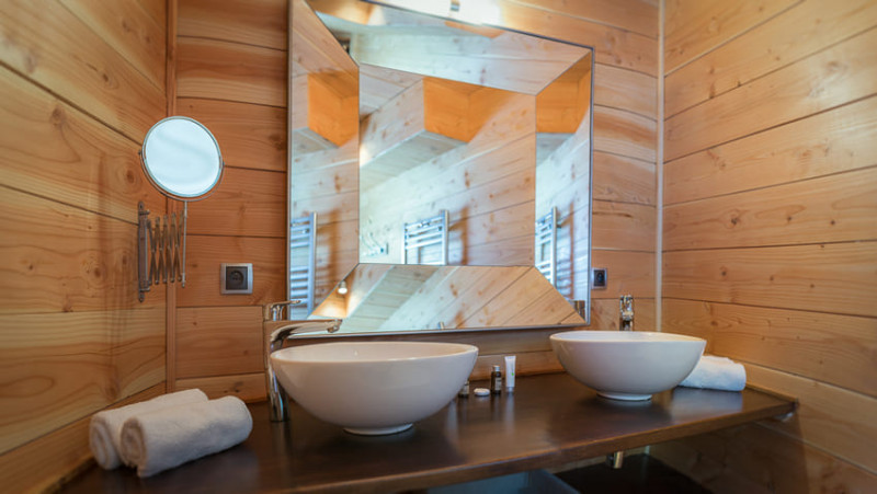 Chalet le Savoyard, Salle de bain, Châtel Village 74