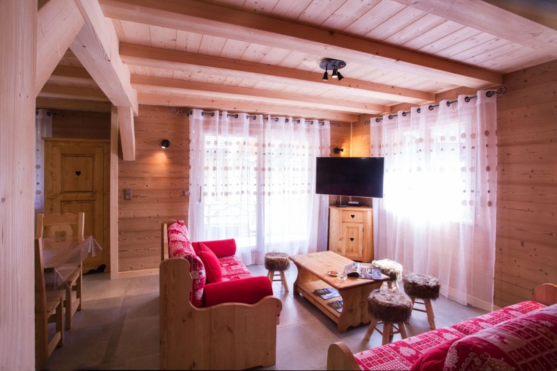 Chalet le Savoyard, Salon, Châtel Portes du Soleil