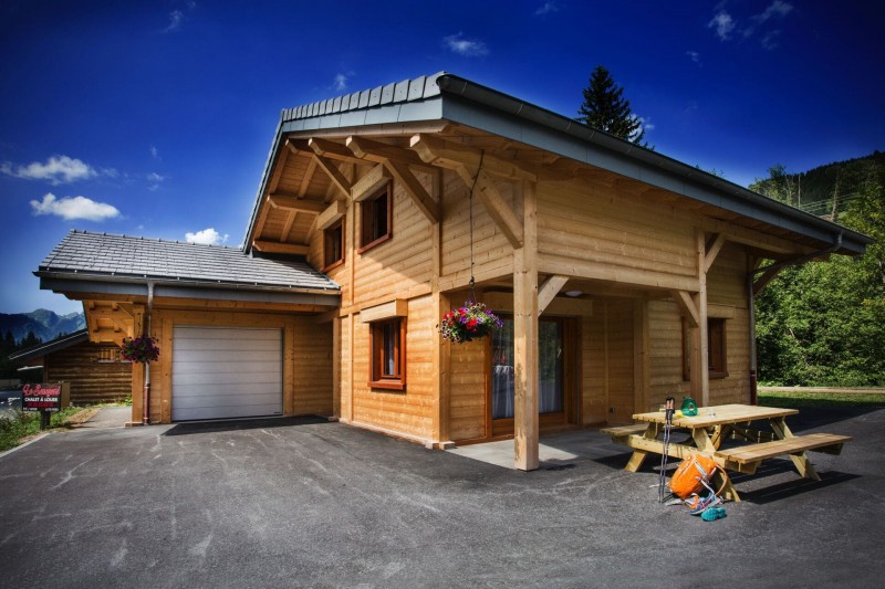 Chalet le Savoyard, vue du chalet, Châtel Portes du Soleil