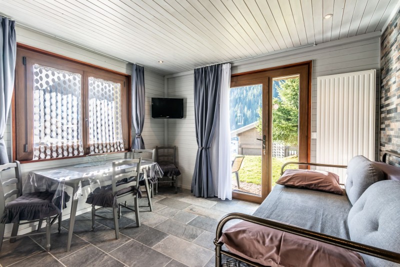 Chalet le Val d'Or, Appt n°1 Séjour, Châtel France