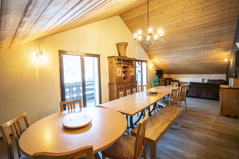 Chalet le Val d'Or, Apt n°2, Living room, Châtel Northern Alps