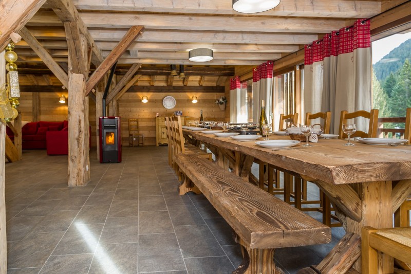 Chalet les Bucherons,Salle à manger, Châtel