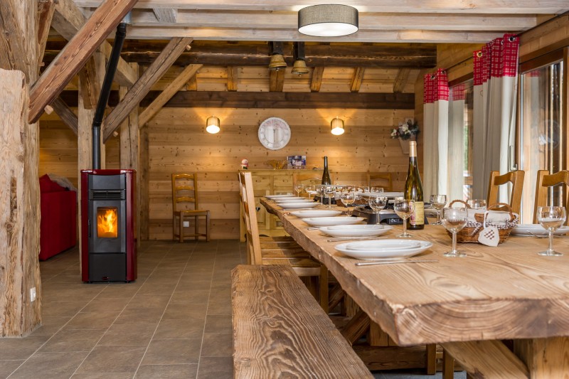 Chalet les Bucherons,Salle à manger, Châtel Portes du Soleil