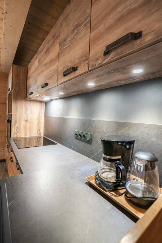 Chalet les Cerfs, Autumn, Kitchen, Chatel Portes du Soleil