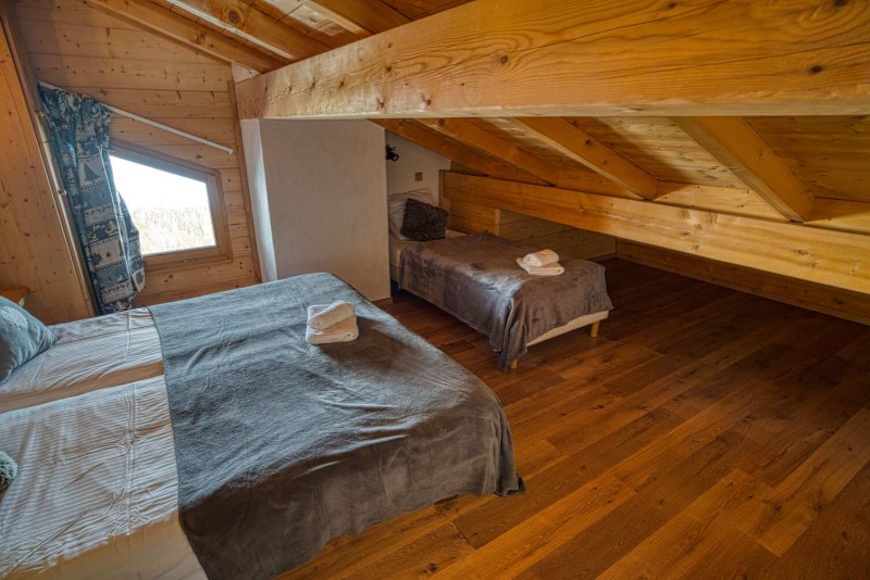 chalet les deux vallées chambre Châtel 74