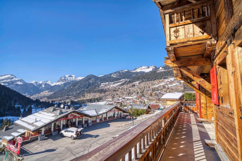 chalet les deux vallées extérieur Châtel 74 station de ski