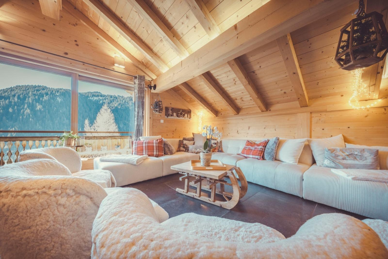 Chalet Les Loups, Séjour, Châtel, Petit Châtel
