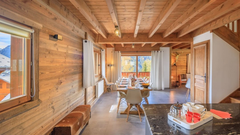 Chalet les Montagnards, Salle à manger, Châtel Haute-Savoie